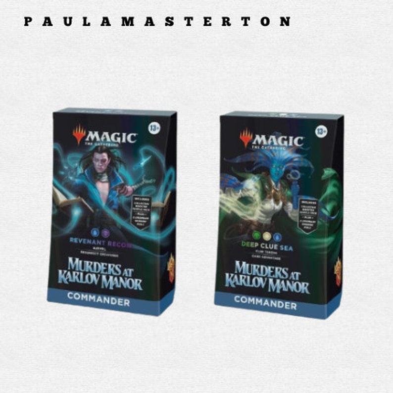 Magic The Gathering Murders at Karlov Manor 100ct Deck Protector Sleeves A main image 1