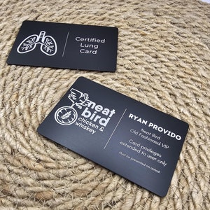 Metal Membership Cards, THICK metal cards, Personalized Metal Business Cards, Luxury Card,Personalized Metal Cards, 0.8mm thick,Single Sided