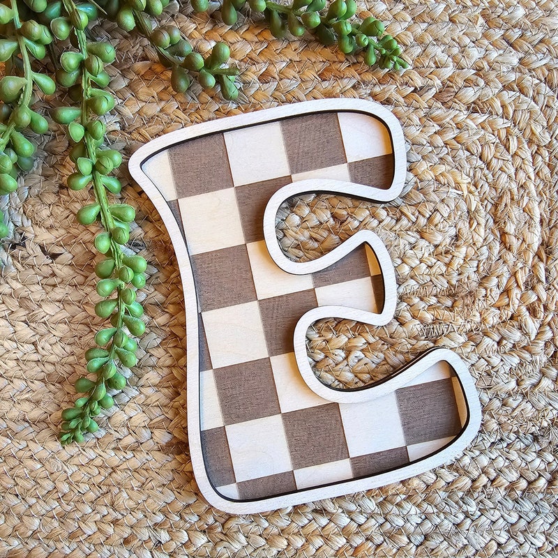 Bubble Letter C Decor Etsy