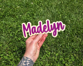 Personalized Acrylic Name Sign, Kids Nursery Decor