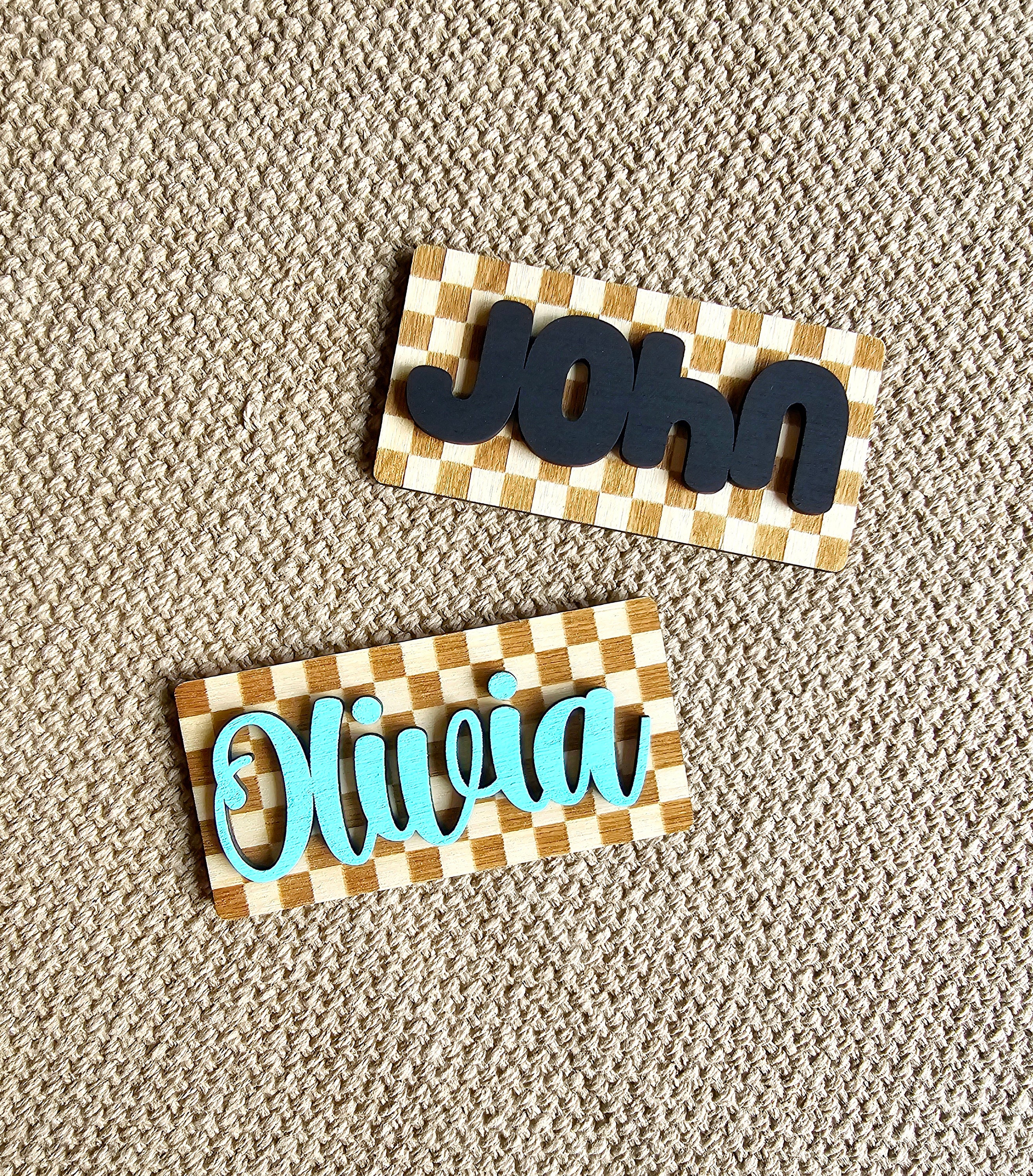 Custom Locker Magnet, Fridge Magnet, Personalized 3D Laser Cut Locker ...