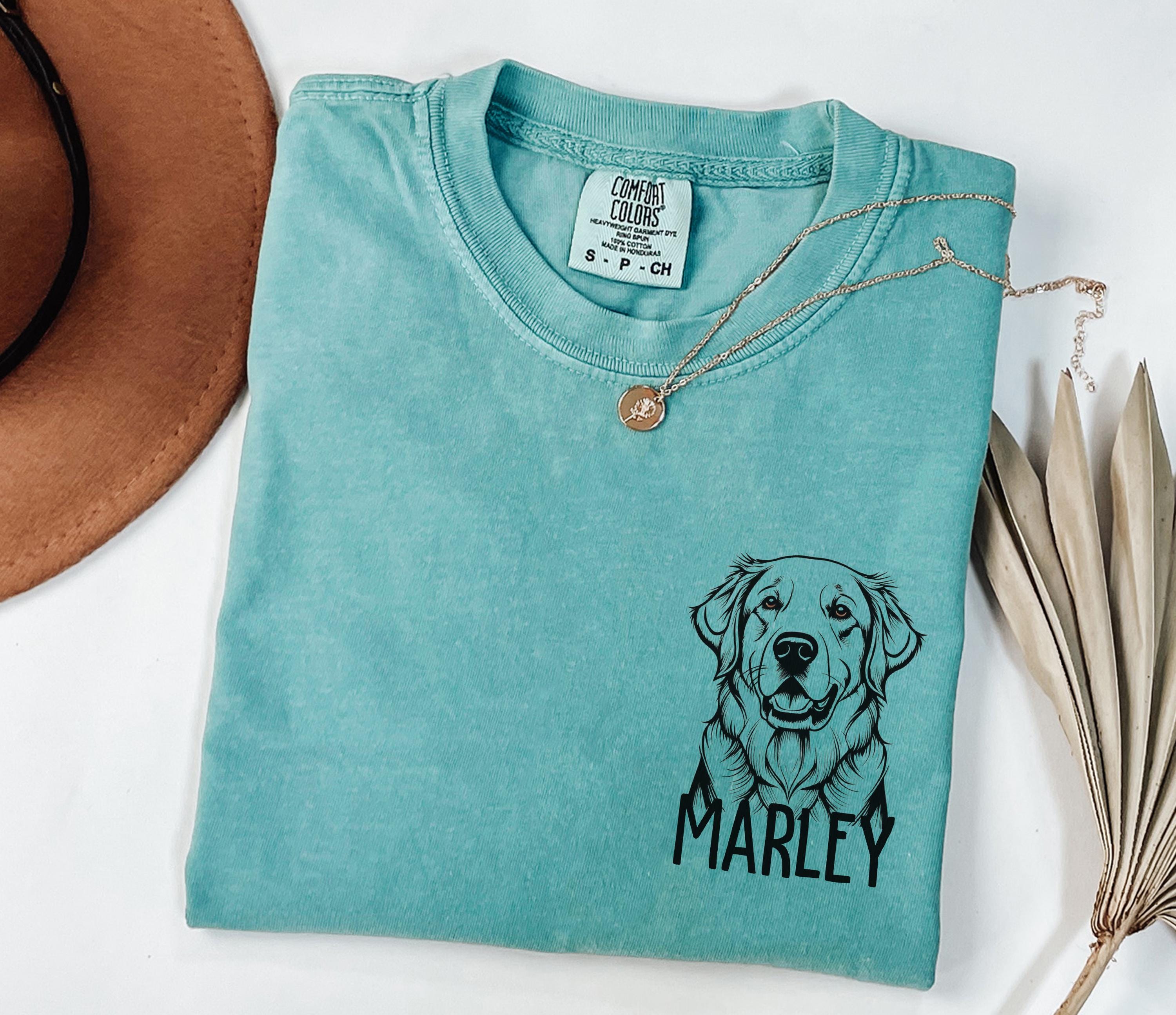 Personalized Golden Retriever Shirt Custom Golden Retriever T Shirt ...