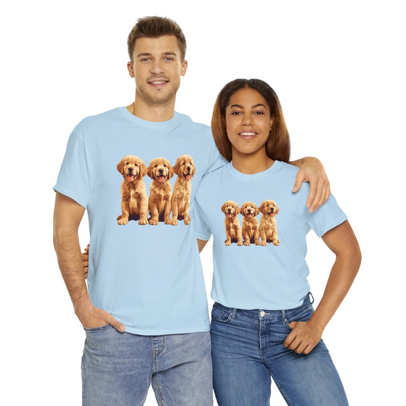 Golden Retriever Tshirt Cute Golden Puppies T Shirt Golden Mom Tee ...