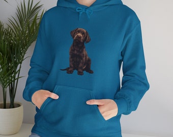 Cute Chocolate Labrador Puppy Sweatshirt Lab Sweat Shirt Labrador Retriever Crewneck Lab Mom Gift For Her Brown Lab Sweater Lab Mama Sweater