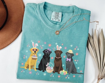 Easter Labrador Shirt Labrador Retriever Easter Tshirt Easter Dog Shirt Lab Mom Tee Labrador Shirt Easter Gift Lab Dog T Shirt Labrador Mama