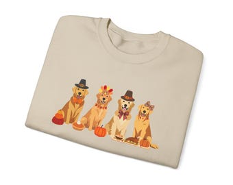 Thanksgiving Golden Retriever Shirt Fall Golden Retriever Tshirt Thanksgiving Dog T-Shirt Turkey Dog T Shirt Golden Mom Tee Golden Mama Gift