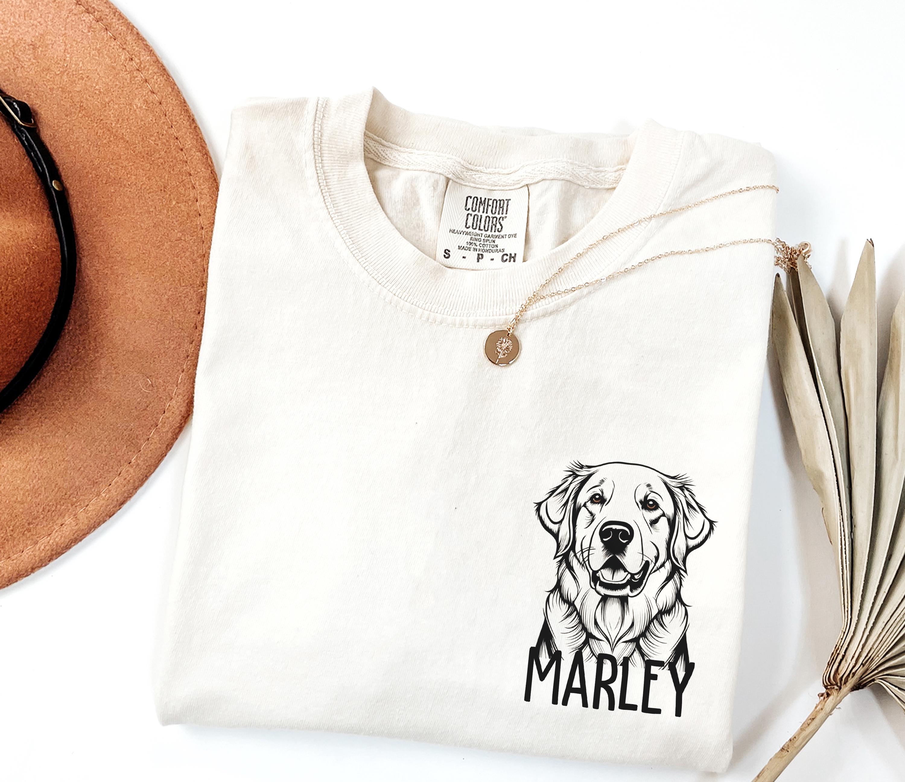 Personalized Golden Retriever Shirt Custom Golden Retriever T Shirt ...