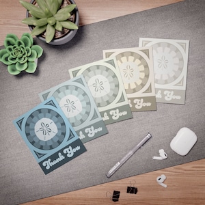 Cartes de remerciement neutres en dollars des sables (paquet de 5) Carte de remerciement pour membre d'équipage Carte de remerciement pour l'équipage Conseil de remerciement pour le personnel de la croisière Remerciements spéciaux