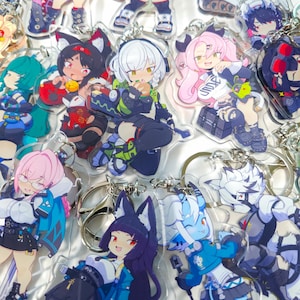 Zenless Zone Zero Keychains