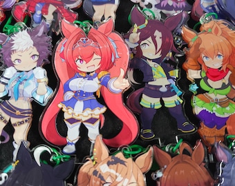 Umamusume 3.5" Keychain Standees