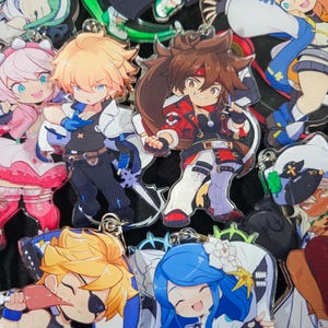 Dizzy Guilty Gear Keychain - Etsy