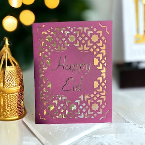 Cartões de felicitações Eid Mubarak