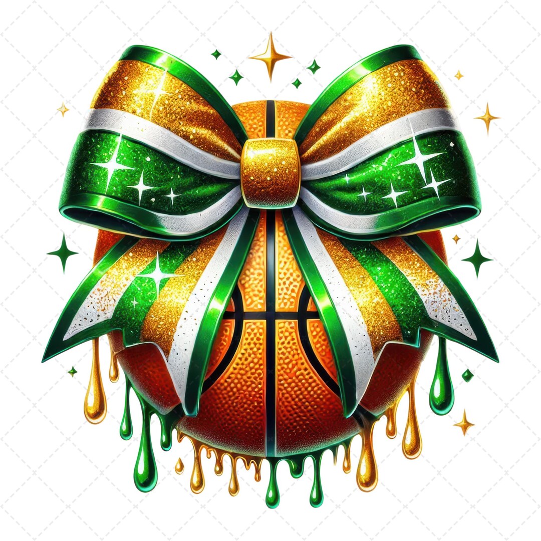 Cheer Basketball Clipart, Coquette Basketball PNG, Game Day PNG ...