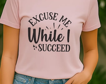 Sorry, ik ben geslaagd grappig T-shirt motiverende humor grafisch T-shirt succes citaat cadeau voor ondernemers en dromers - T-shirt