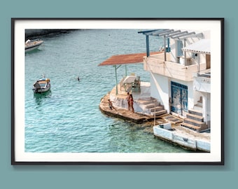 Milos Greece Beach Print, Greece Beach Print Milos Wall Art, Print Neutral Wall Art, Greek Islands Landscape Printed Art, Beautiful water