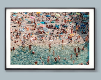 Stunning Puglia Coastal Print - Summertime Bliss in Italy - Printable Wall Art