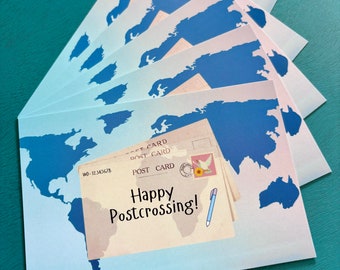 Happy Postcrossing postcard