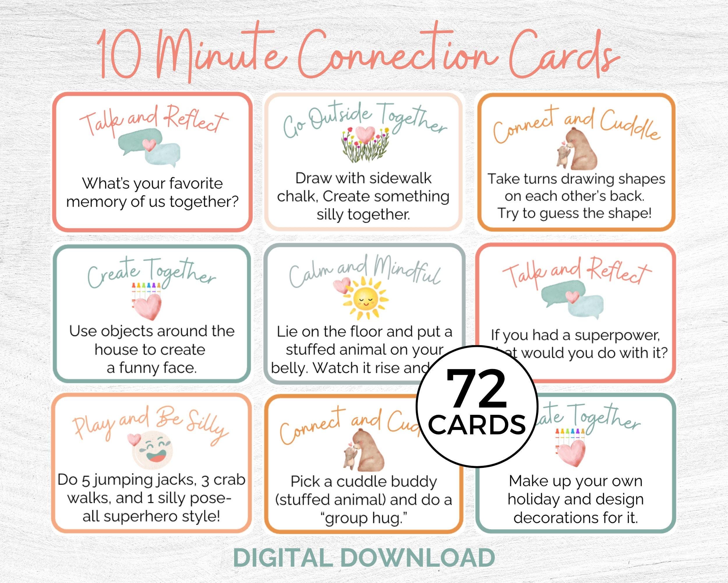 New Parent Relationship Kit - 260 Conversation & Activity Cards For Couples With Babies 0-3