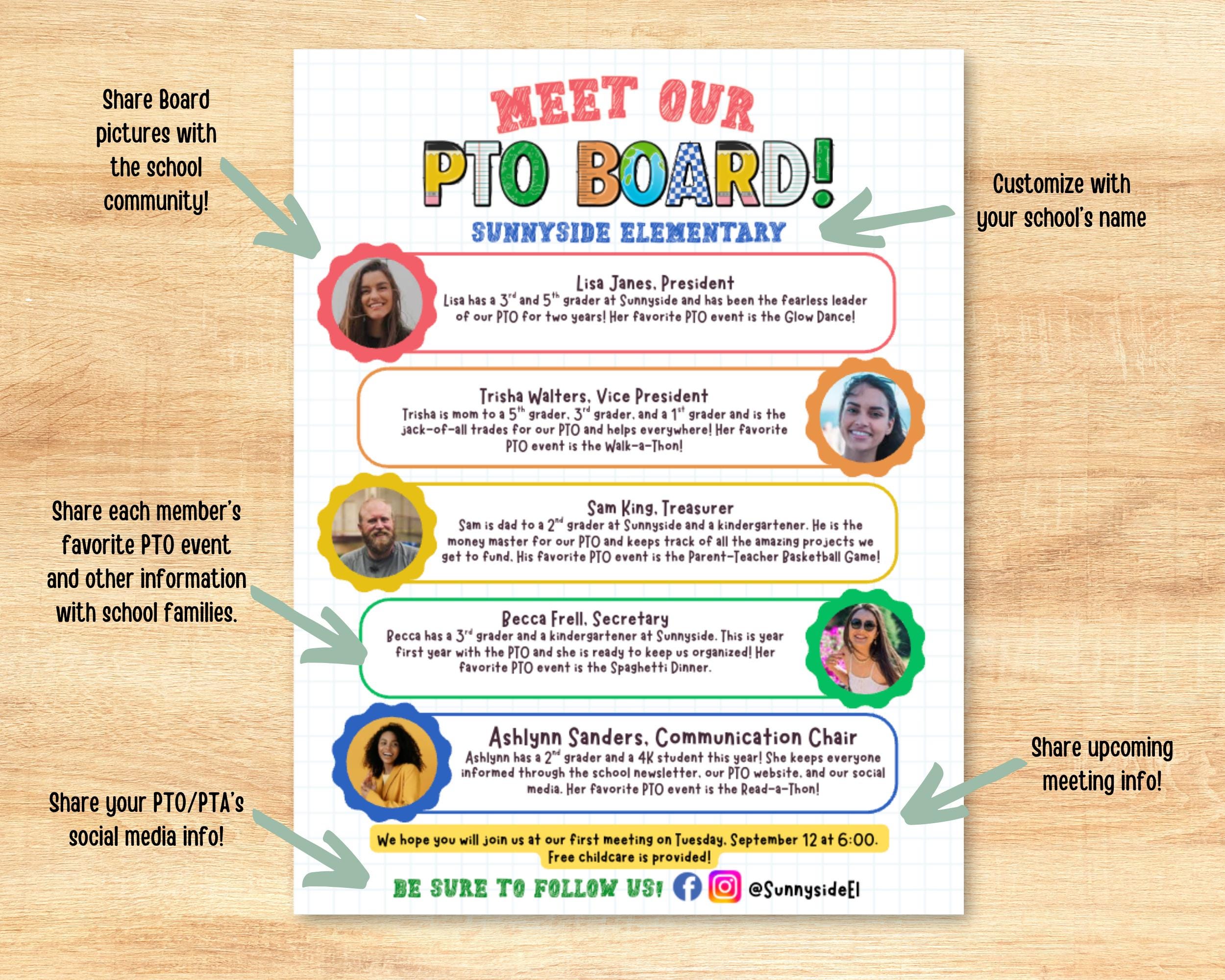 Image 4 for Bulletin Board Flyer Template