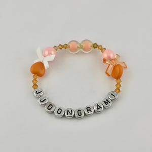 ANITEEZ JJOONGRAMI Inspired Bracelet | Hongjoong Ateez Aniteez Bracelet | Gift for Atiny Ateez Fans
