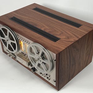 Cabinet for Pioneer RT-707 Reel-to-reel Tape Deck  - Metal Venting