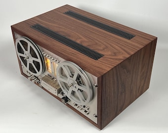 Cabinet for Pioneer RT-707 Reel-to-reel Tape Deck  - Metal Venting