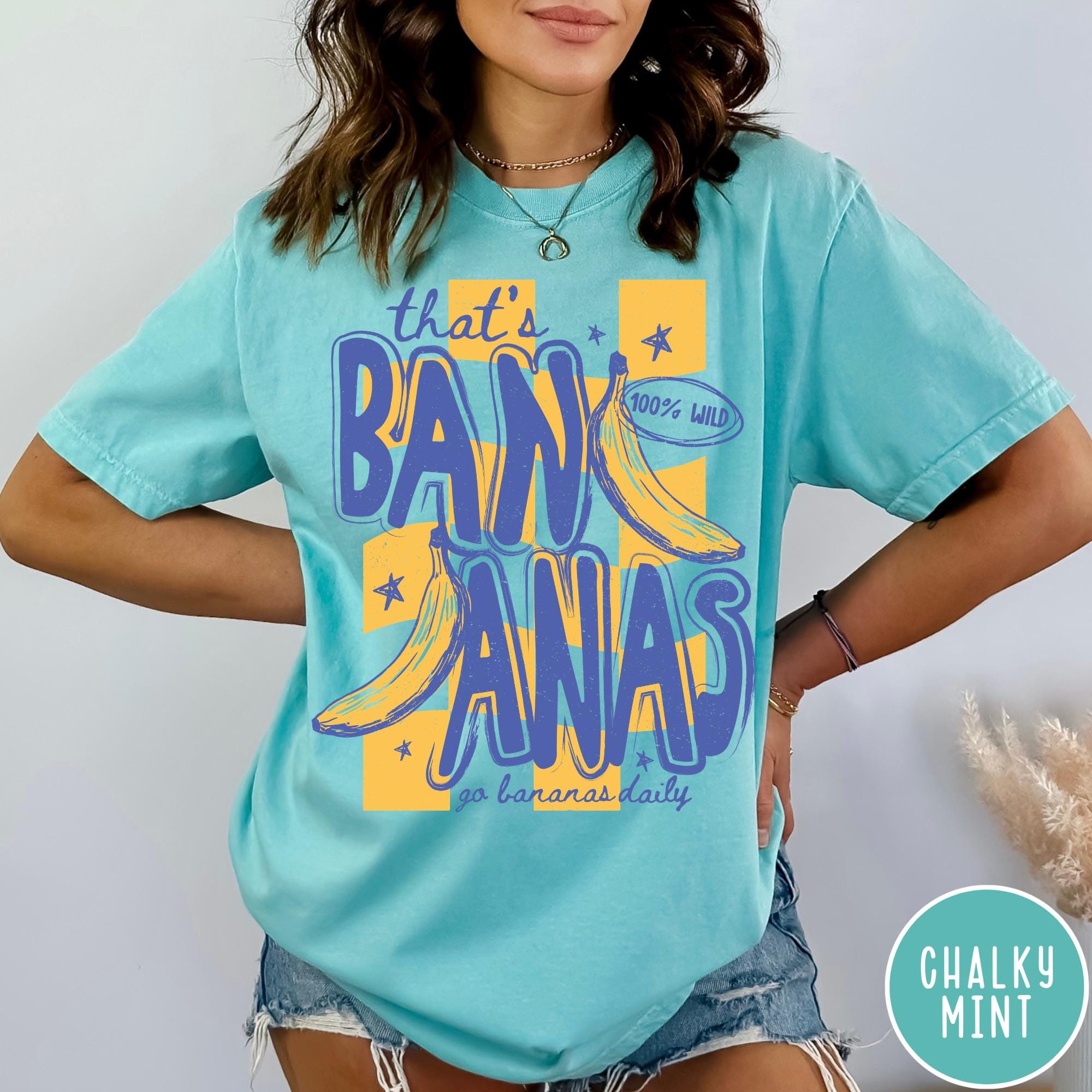 That's Bananas Comfort Colors® T-shirt, Funny Banana Shirt, Go