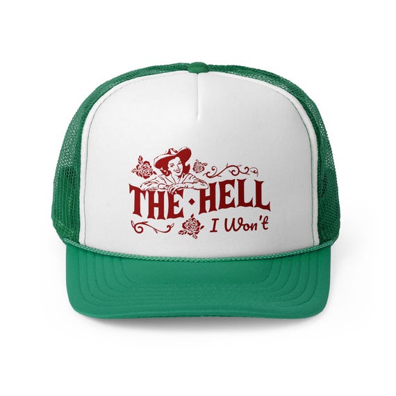 レトロ ウエスタン トラッカー ハット、The Hell I Won