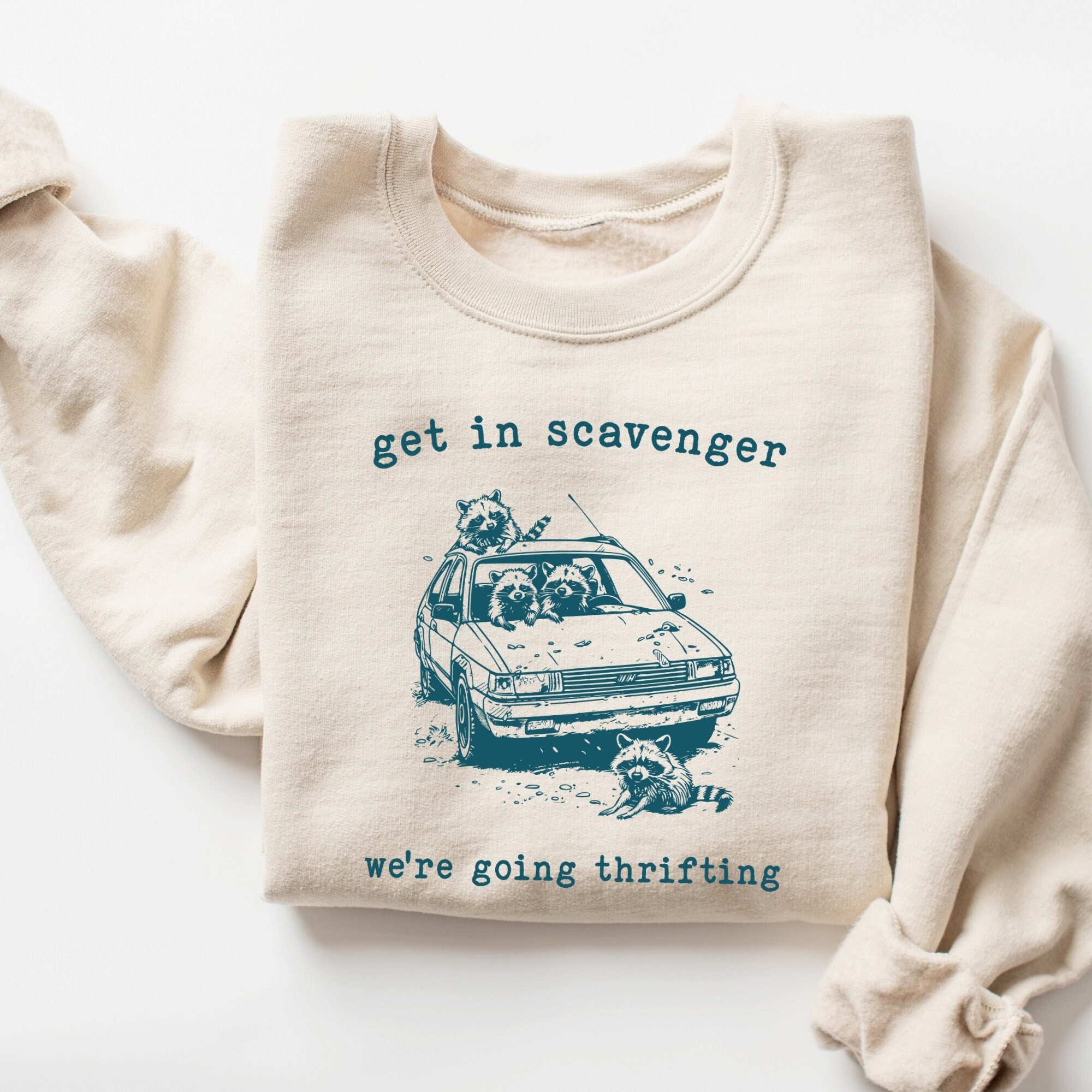 Thrifted sweatshirts Etsy Mexico