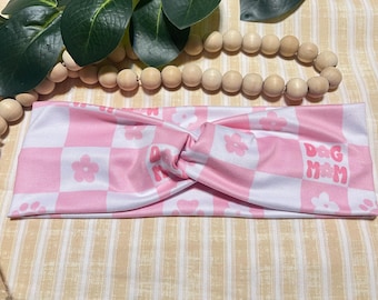 Dog Mom Twist Headband