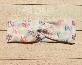 Snowflake Twist Headband