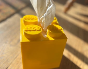 Lego Style Tissue Box Holder - Square