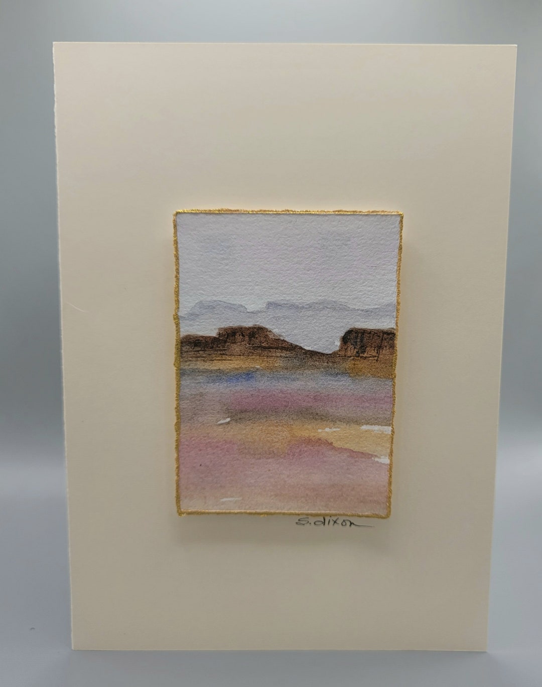 Original Hand Painted Watercolor to Frame or as a Greeting Card - Etsy
