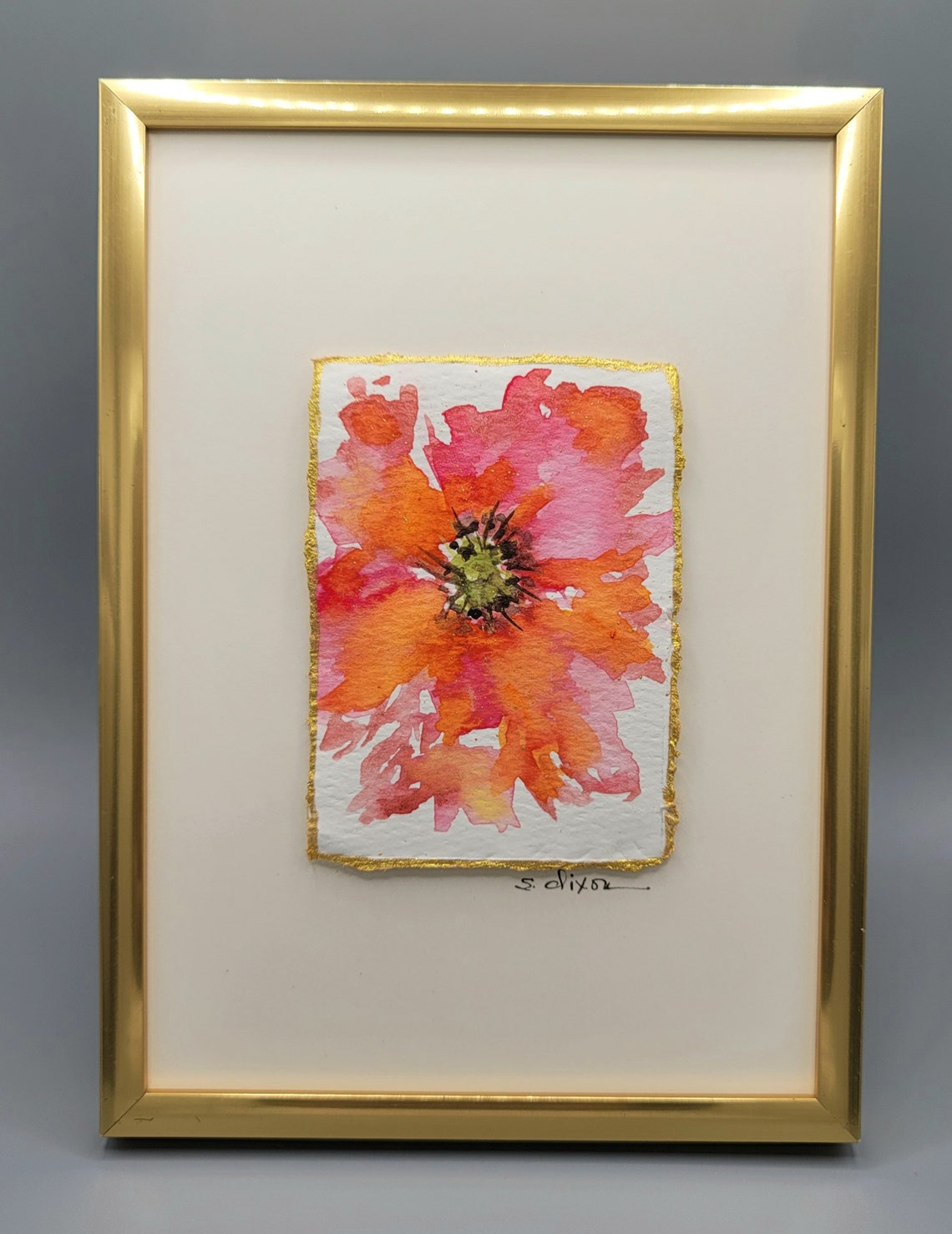 Original Hand Painted Watercolor - to Frame or as a Greeting Card - Etsy
