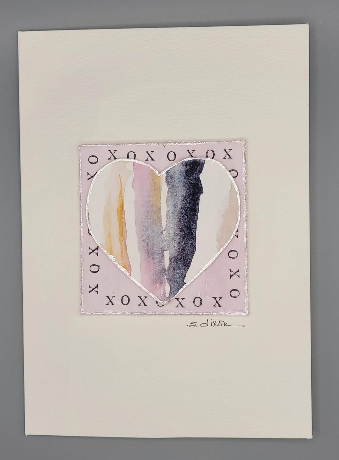 Original Hand Painted Watercolor Greeting Card to Frame as a Lasting ...