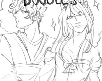 Custom Doodle Commission: Anime, D&D, OC, ETC!