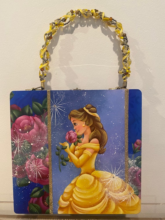 Disney’s Belle handmade wooden cigar purse