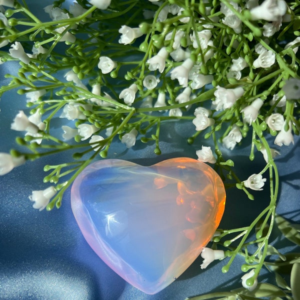 Pink Opalite Heart