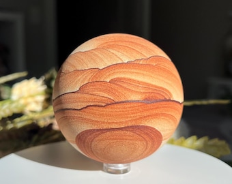 Sandstone Arizona Sierra 2.84&quot; Sphere from Utah and Arizona Border