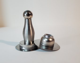 Silver Magnetic Door Stopper: Powerful Adhesive Door Catch