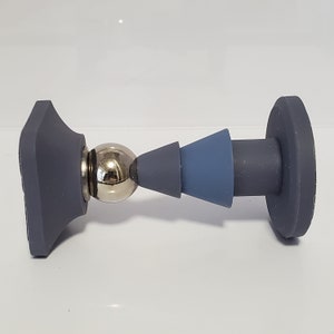 Magnetic Door Stopper: Rubber Quiet Operation Door Catch