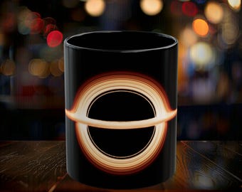 Black Hole Mug,  Universe Gift, Space Mug, Space gift, Solar system, Interstellar, UFO gift, alien mug, Vibrant mug, simple mug