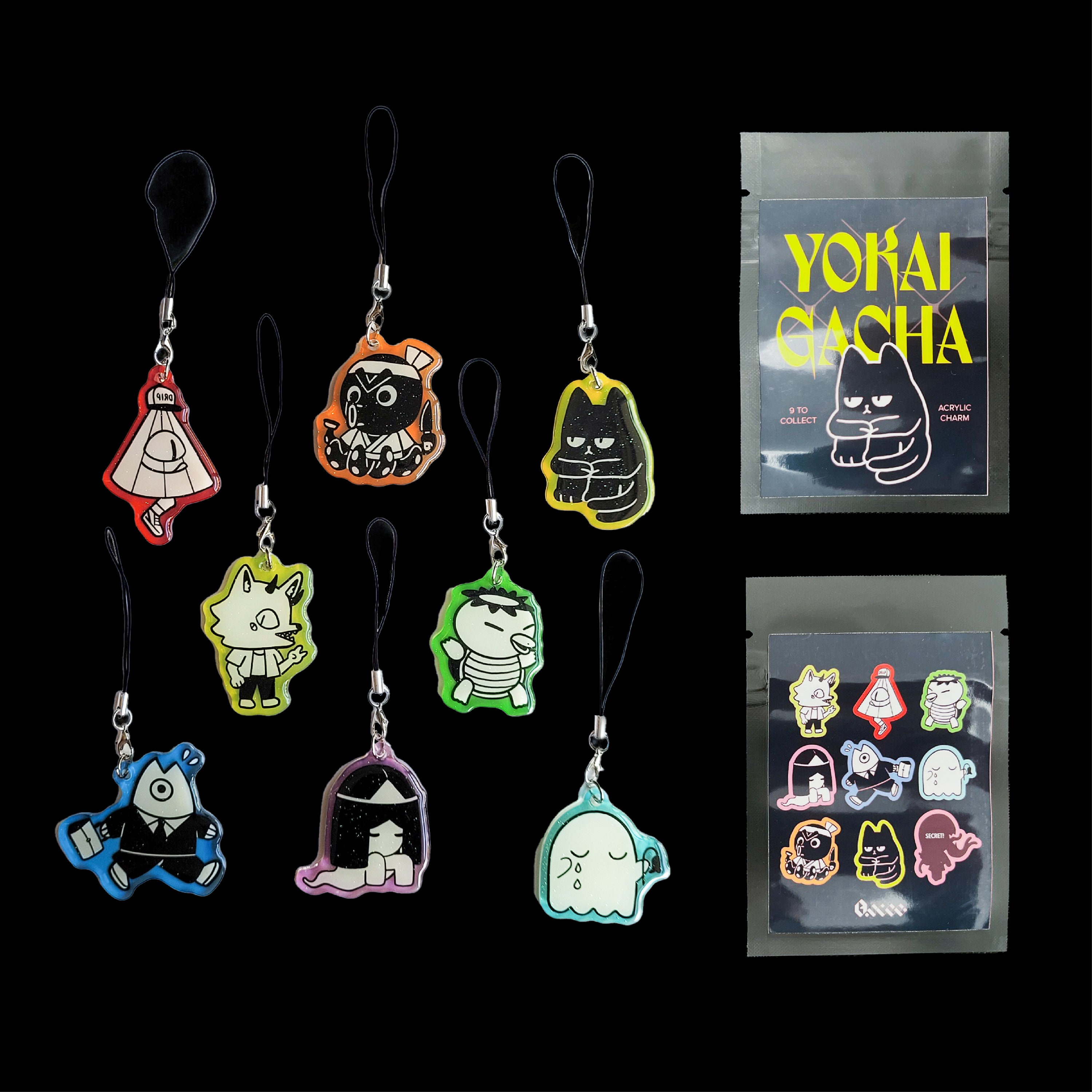 Yokai Gacha Phone Strap Charm