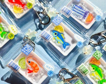 Seafood Tasche Keychain