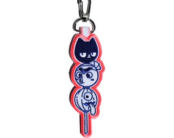 Dango Embroided Keychain