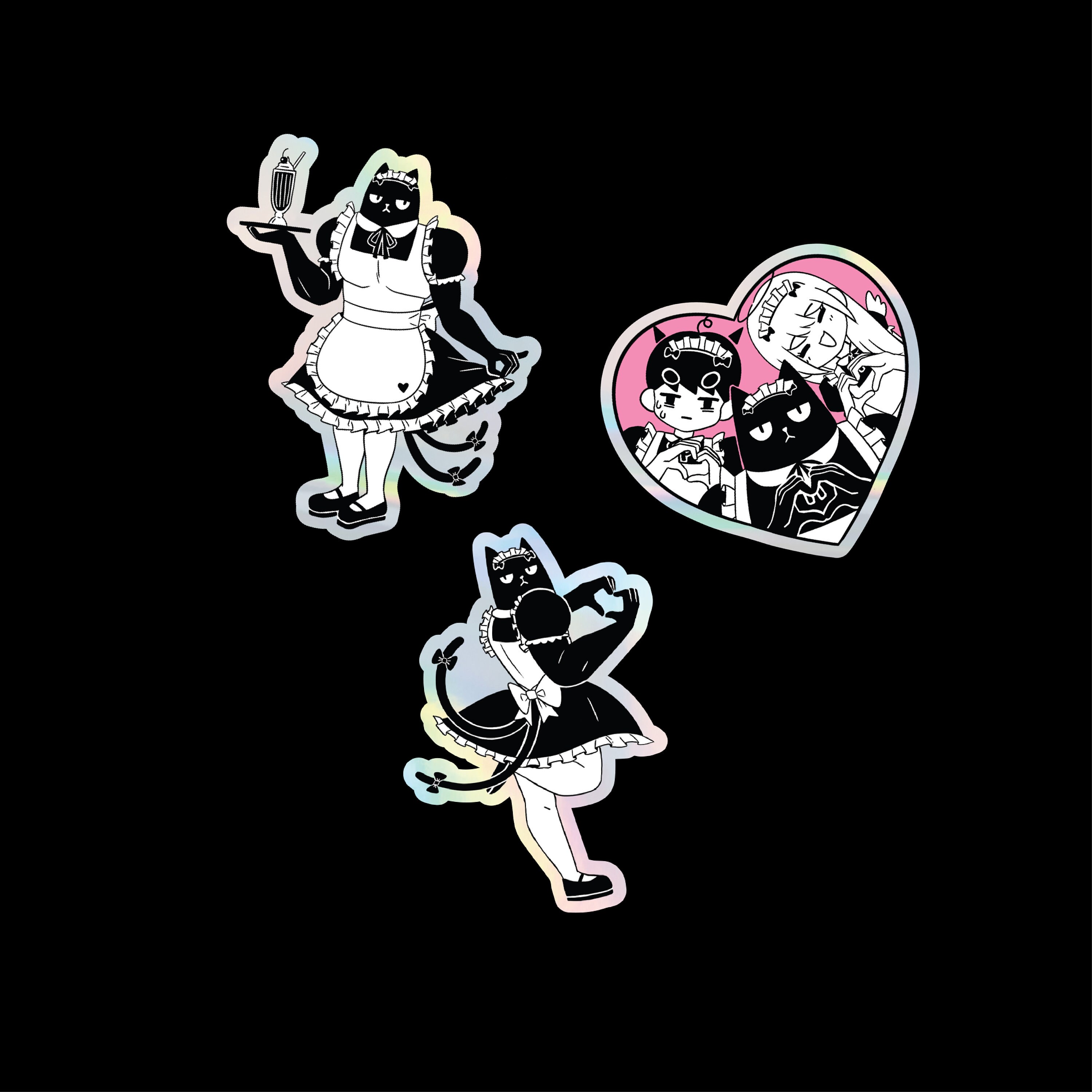 Maid Cat Sticker