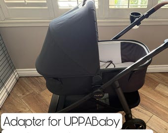 Adapter for UPPABaby Bassinet to Nuna SWIV Stroller