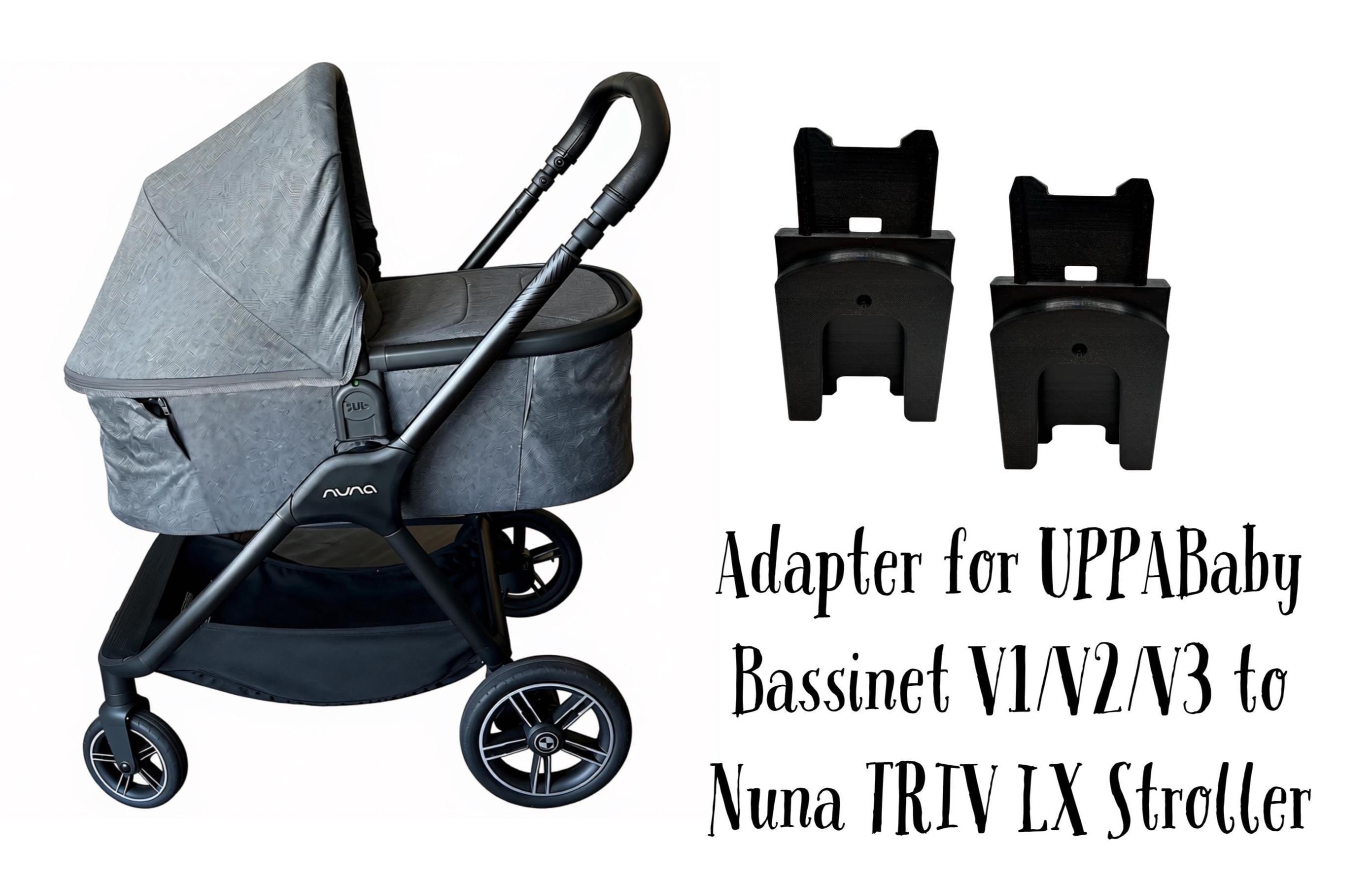 adaptador uppababy cruz Vista & Car Seat Adapter Cybex VR2 Line of Bañera Color (Blade):Grape Juice (Black Nickel) Specifically designed for Vista