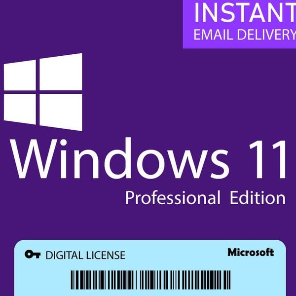 Code clé de licence à vie pour Windows 11 Professionnel OEM