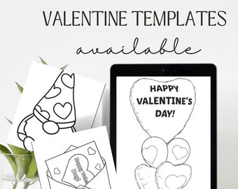 Valentines day coloring worksheets - 15 pages